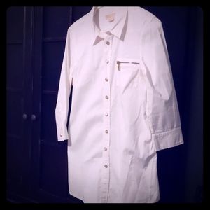 Michael Kors white button down